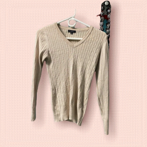 𝅺beige Long Sleeve